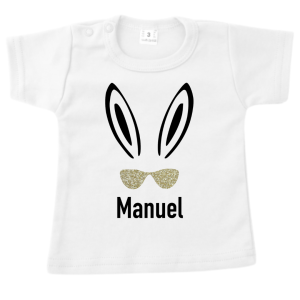 T-Shirt | Pasen | Naam | zonnebril – Manuel