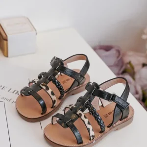 Panter Slippers | Zwart