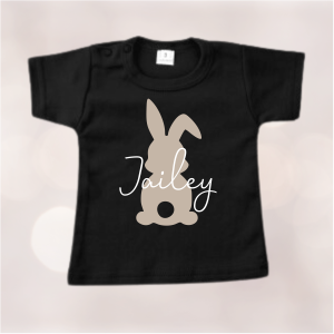 T-Shirt | Pasen | Enkel Konijn | Naam